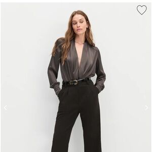 Favorite Daughter Better Off Bodysuit Coffee L